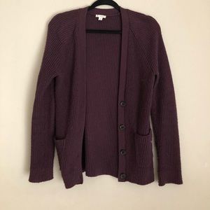 Gap maroon cardigan
